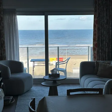 Seagull, Ruim En Volledig Vernieuwd Met Zeezicht In Westende アパート
